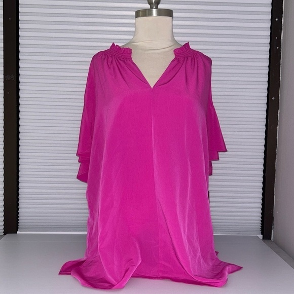 Rachel‎ Rachel Roy Fuchsia Blouse - Picture 1 of 7